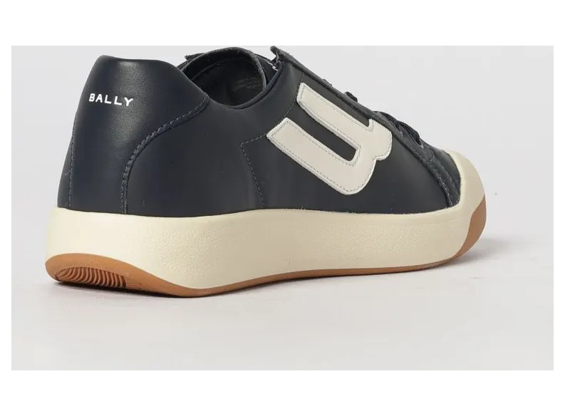Bally Leather Sneakers Blue (MSK0G6VT005I5P8) (2)