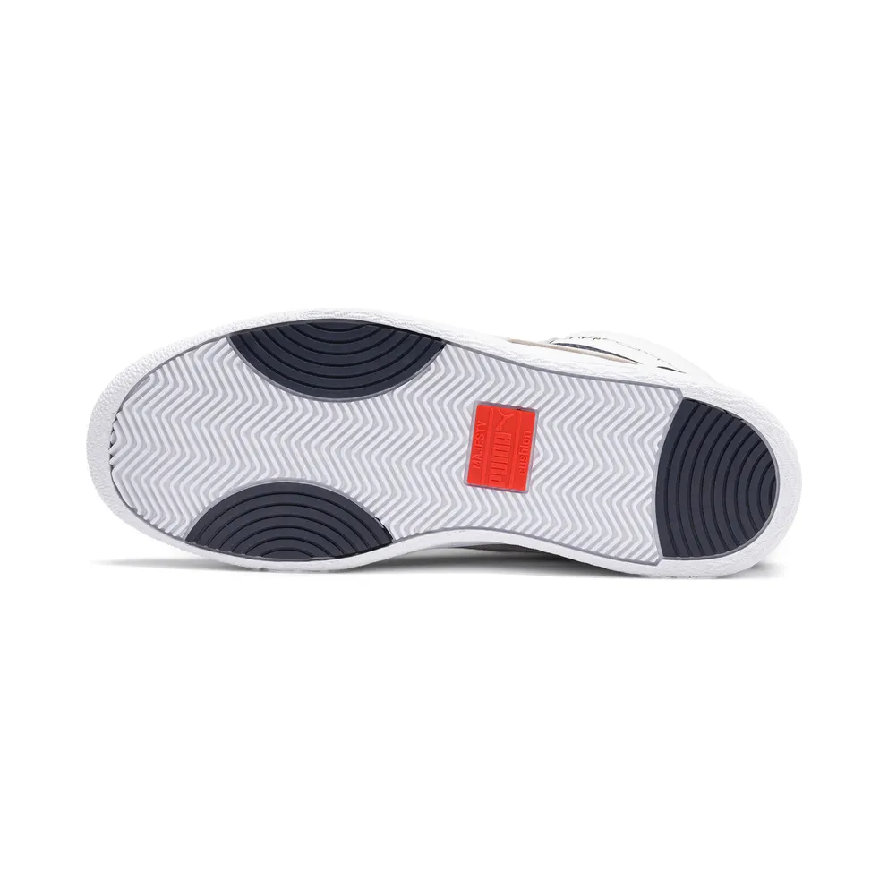 Puma Ralph Sampson Mid OG White Grey Violet Peacoat Puma White/Gray Violet-Peacoat (370718-01)