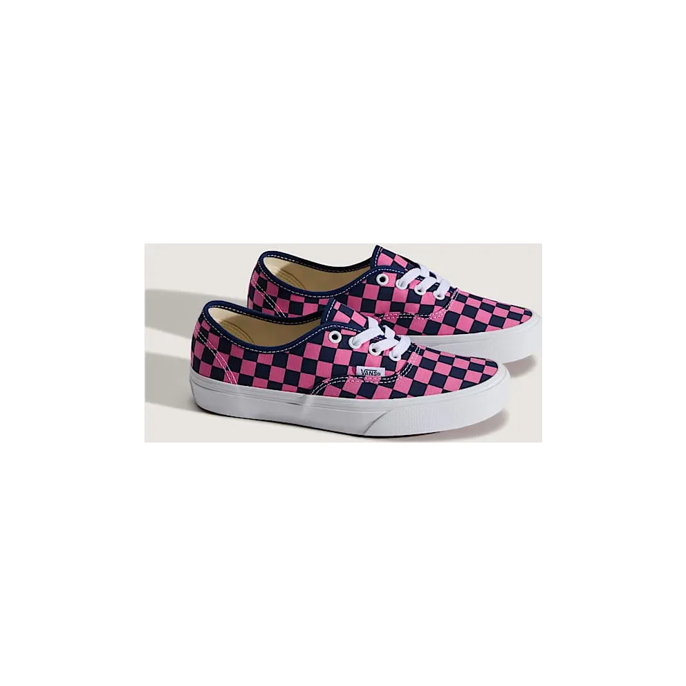 Vans Authentic Checkerboard Deep Indigo Blue Fizz Pink (VN000EAD1VZ)