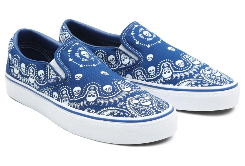 VANS Bandana Classic Slip-on Schoenen Blauw (VN0A33TB42U)