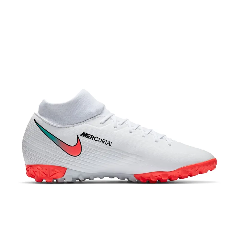 Nike Mercurial Superfly 7 Academy TF White Crimson Jade (AT7978-163)