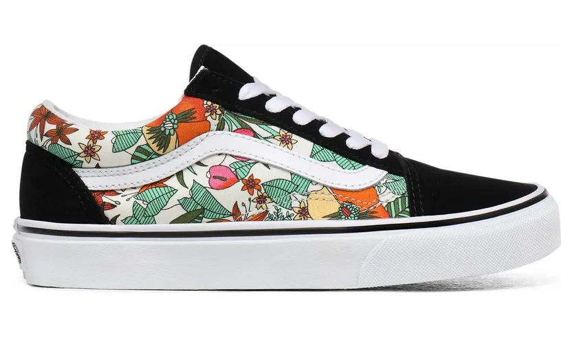 Vans Old Skool ‘Multi Tropic’ Black/True White (VN0A4U3BXF3)