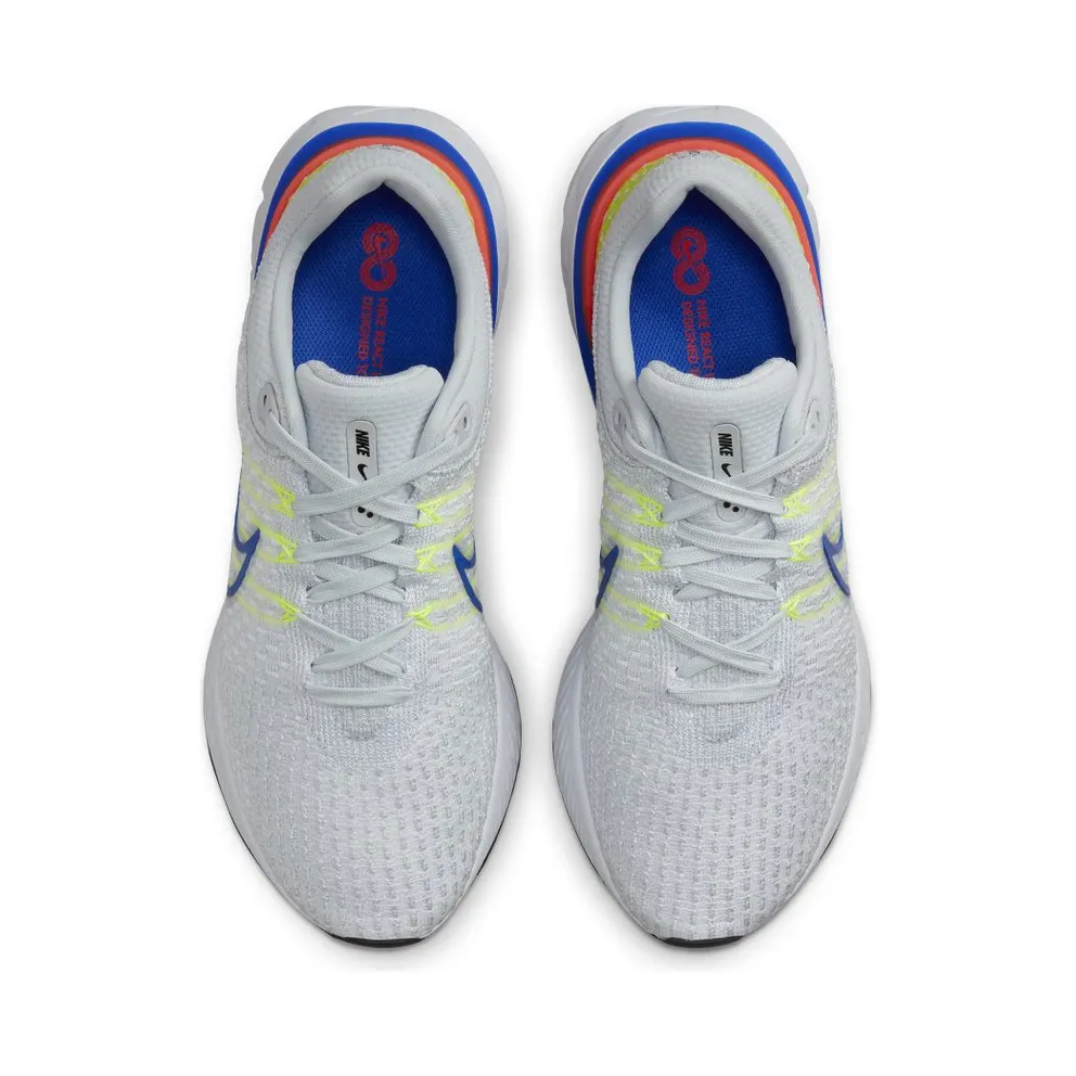 Nike React Infinity Run Flyknit 3 Road Running Grey (DX3353-001)