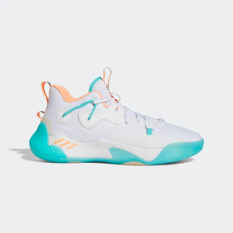 adidas Harden Stepback 3 Cloud White / Beam Orange / Ecru Tint (GW4215)
