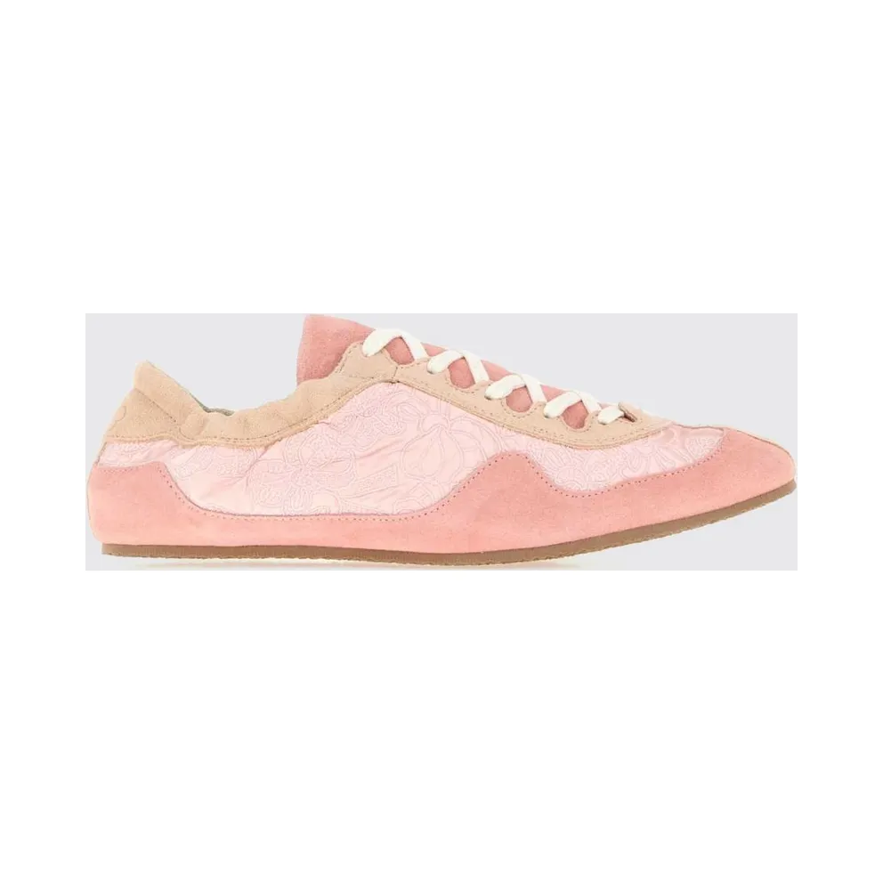 Cecilie Bahnsen Blaise suède with Embroidered Flowers – Pink (226FTW30002)