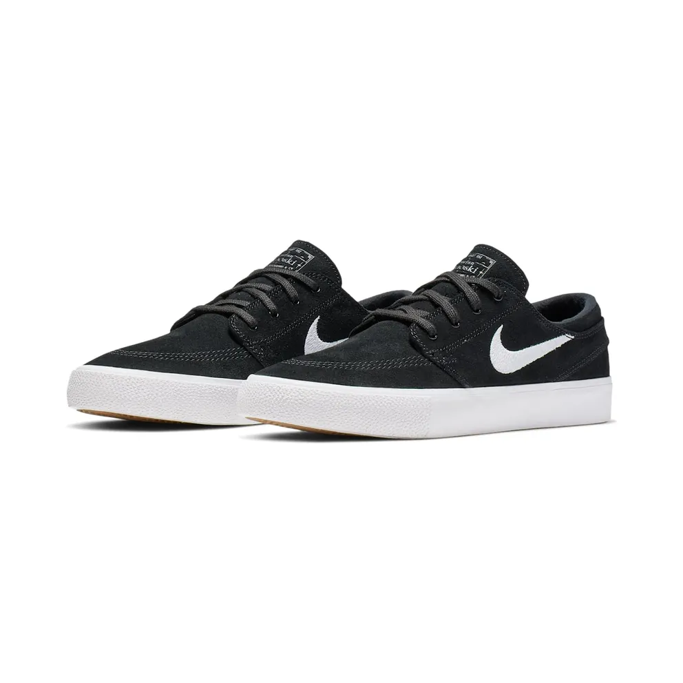 Nike SB Zoom Stefan Janoski RM Black Black Thunder Grey Gum Light Brown White (AQ7475-001)