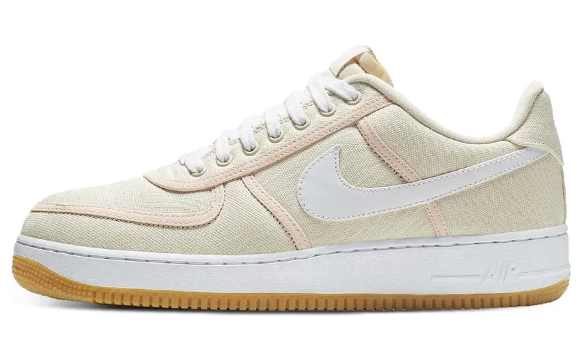 Nike Air Force 1 ’07 Low Premium ‘Light Cream Gum’ Light Cream/White/Crimson Tint (CI9349-200)