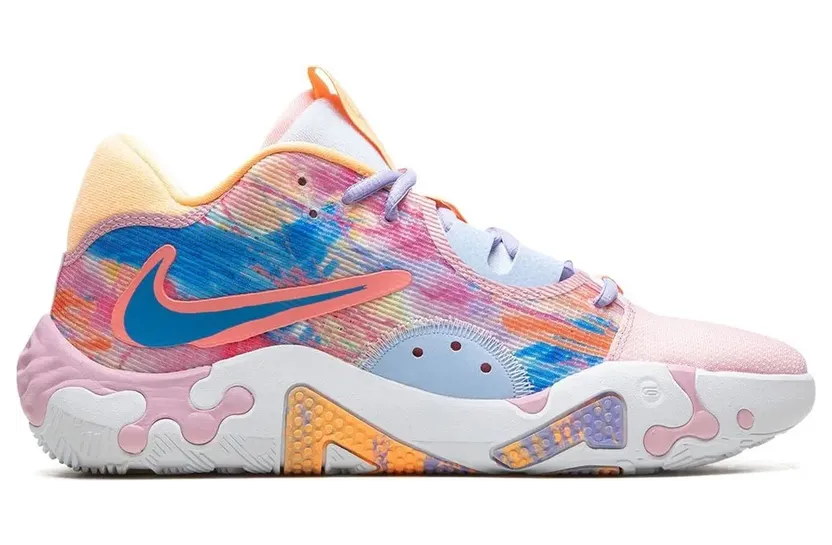 Nike PG 6 Painted Swoosh sneakers – Roze (DO9824)