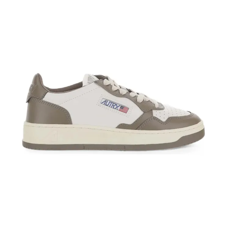 Autry Medalist Low-top “White/Brown” (AULM WB68)