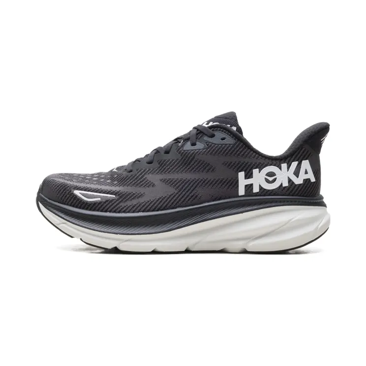 HOKA Clifton 9 Black White (1127895-BWHT)