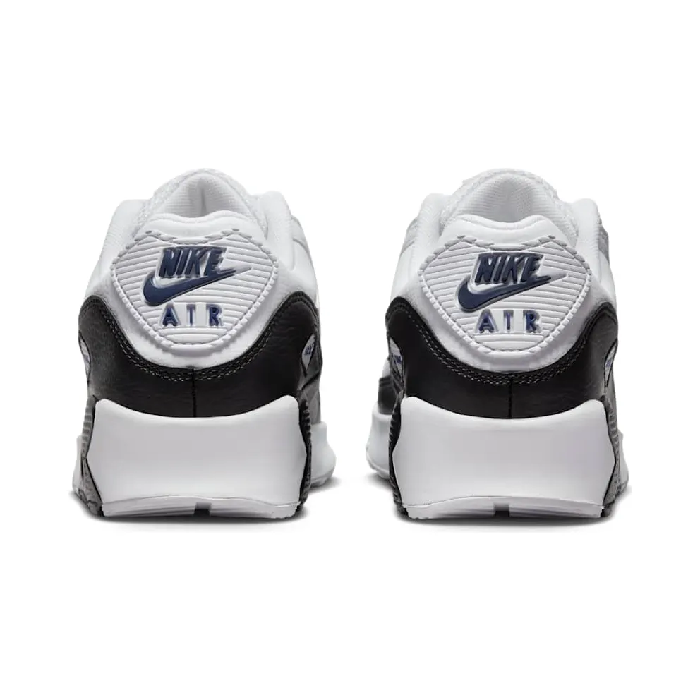 Nike Air Max 90 GS “Double Swoosh White Black Gold Royal” (FJ4592-100)