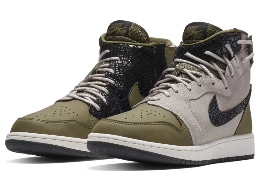 Jordan 1 Rebel XX Olive Canvas Moon Particle (W)