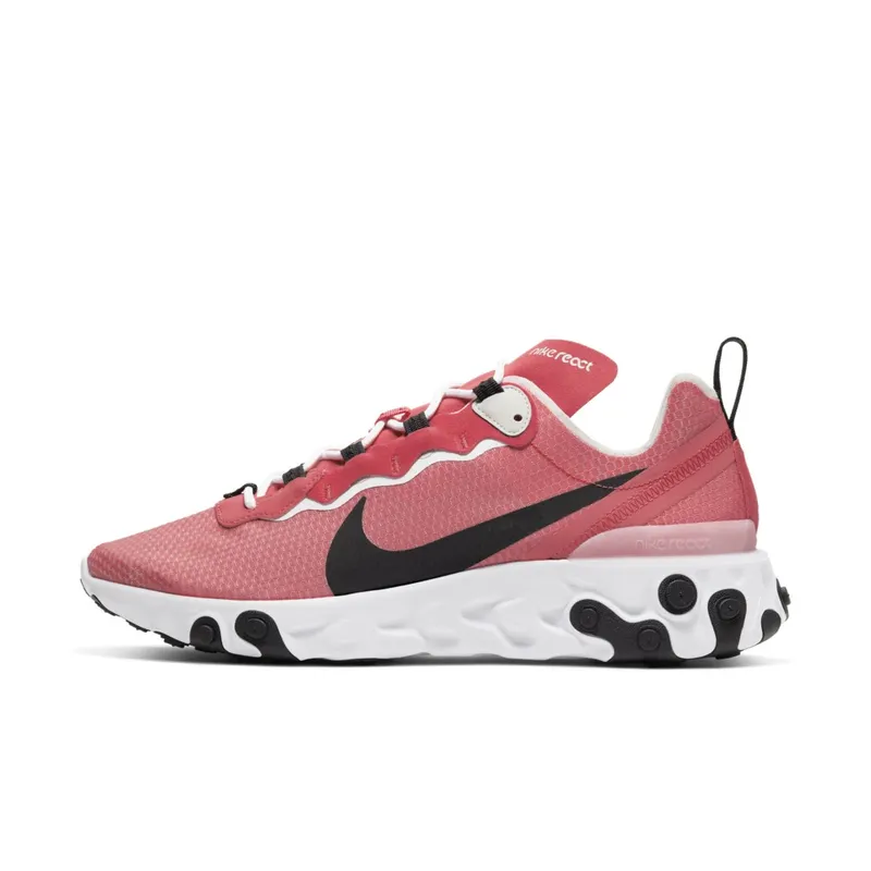 Nike  React Element 55 Ember Glow Ember Glow/Light Bone-White-Black (CI3831-800)