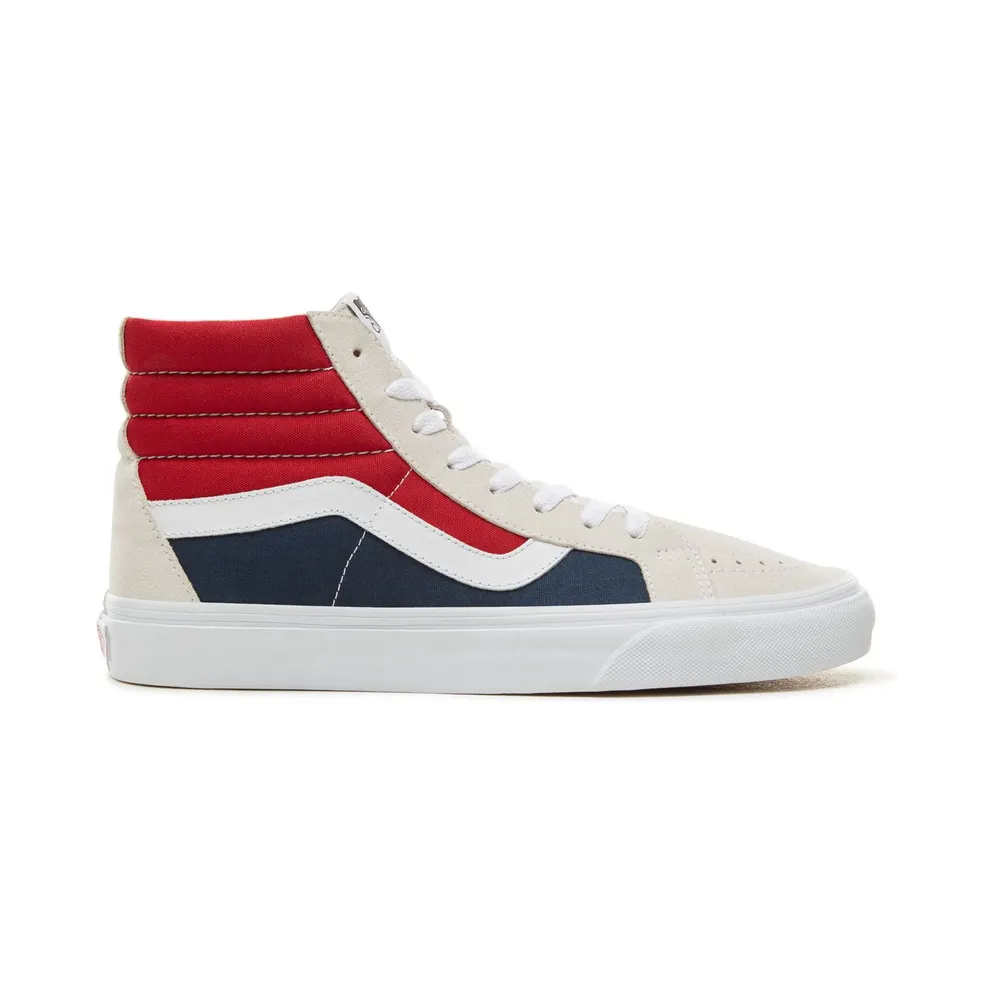 Vans Sk8-Hi Retro Block White/Red-Dress Blue (VN0A2XSBQKN)