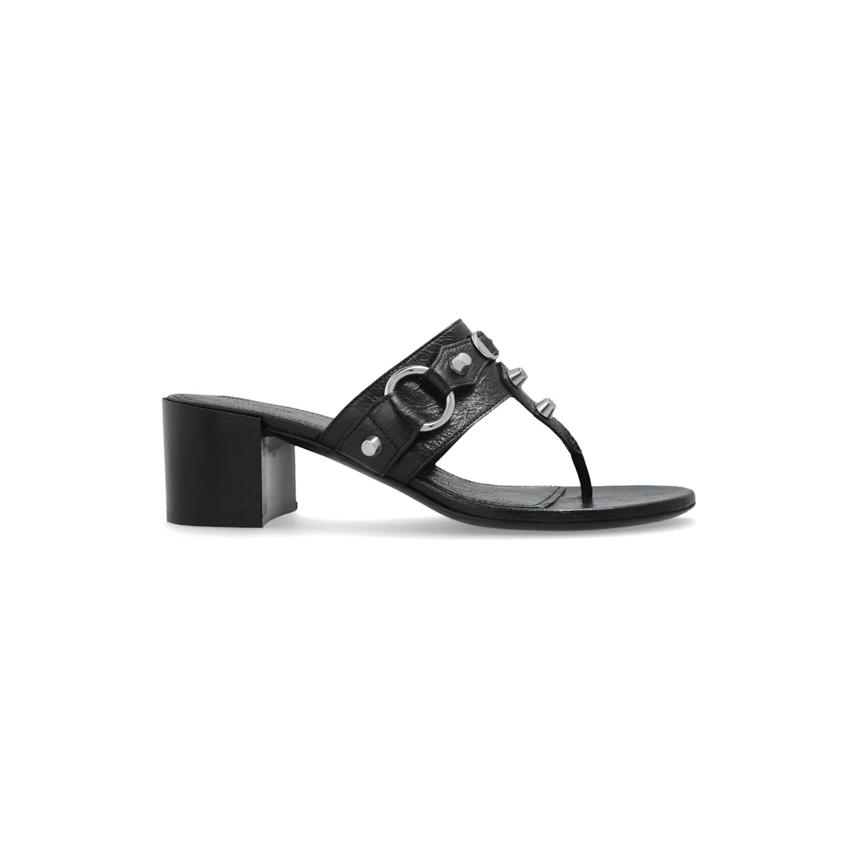 Balenciaga City 50mm Sandals Black (828013 WAD4Y 1080)