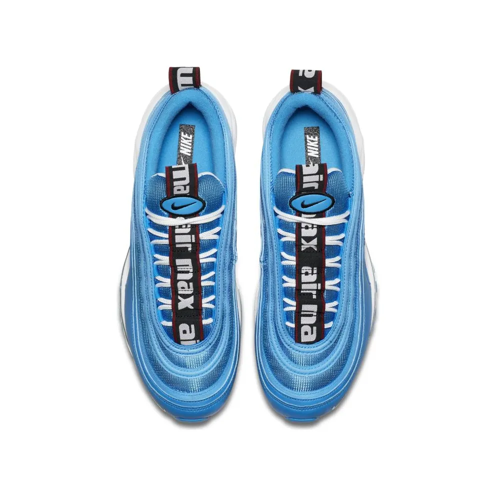 Nike Air Max 97 Overbranding Blue Hero Blue Hero/White-Black-Varsity Red (312834-401)