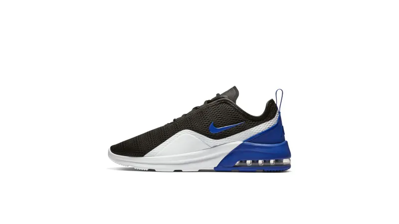 Nike  Air Max Motion 2 Black Game Royal Black White Game Royal (AO0266-001)