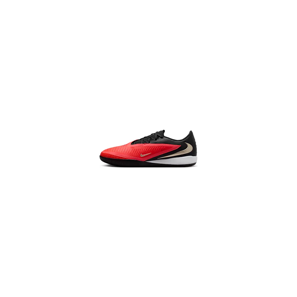 Nike Phantom 6 Low Academy Indoor Court “Bright Crimson / Black / Blur” (HQ2319-600)