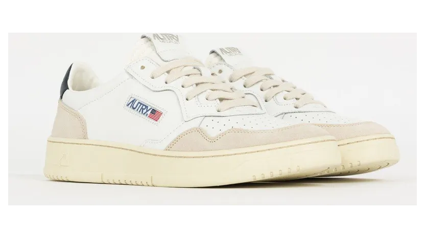 Autry Medalist Low LS28 “White/Navy” (AUL-LS28-WHT-NVY) (2)