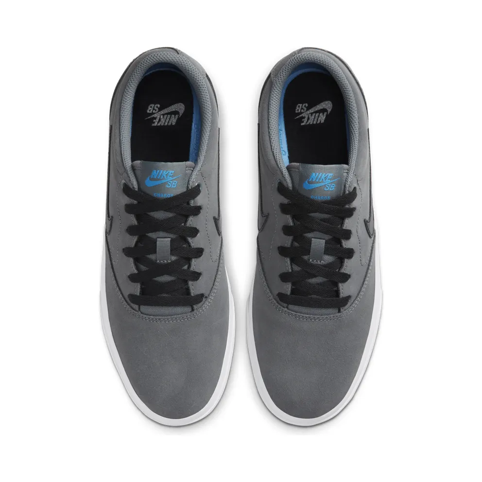 Nike SB Charge Suede “Smoke Grey / White / Black” (CT3463-005)