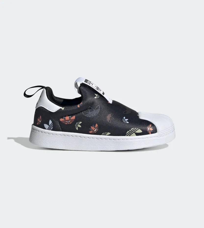 adidas Superstar 360 Core Black / Cloud White / Semi Impact Orange (GX1868)