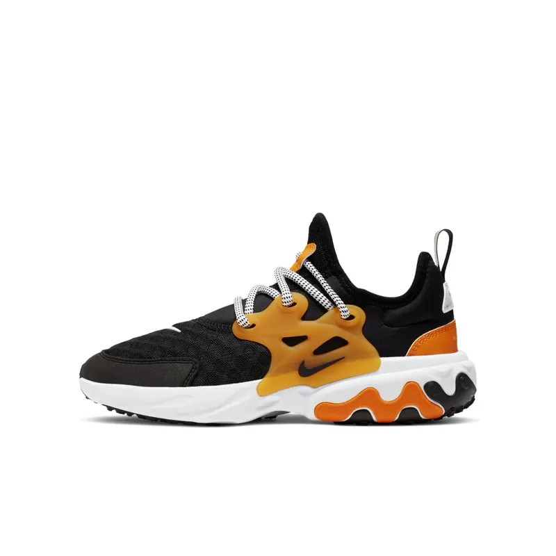 Nike React Presto’Black Ceramic’ GS Black/White/White/Bright Ceramic (CK2403-001)