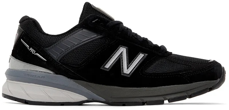 New Balance 990 v5 Black Black/Silver (M990BK5)