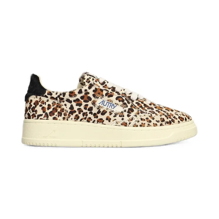 Autry Aulw-JA04 Medalist Leopard-print “Brown/Neutrals” (AULW JA04)