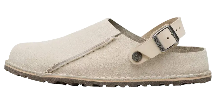 Birkenstock Lutry Premium Suede “Oyster” (1031420)