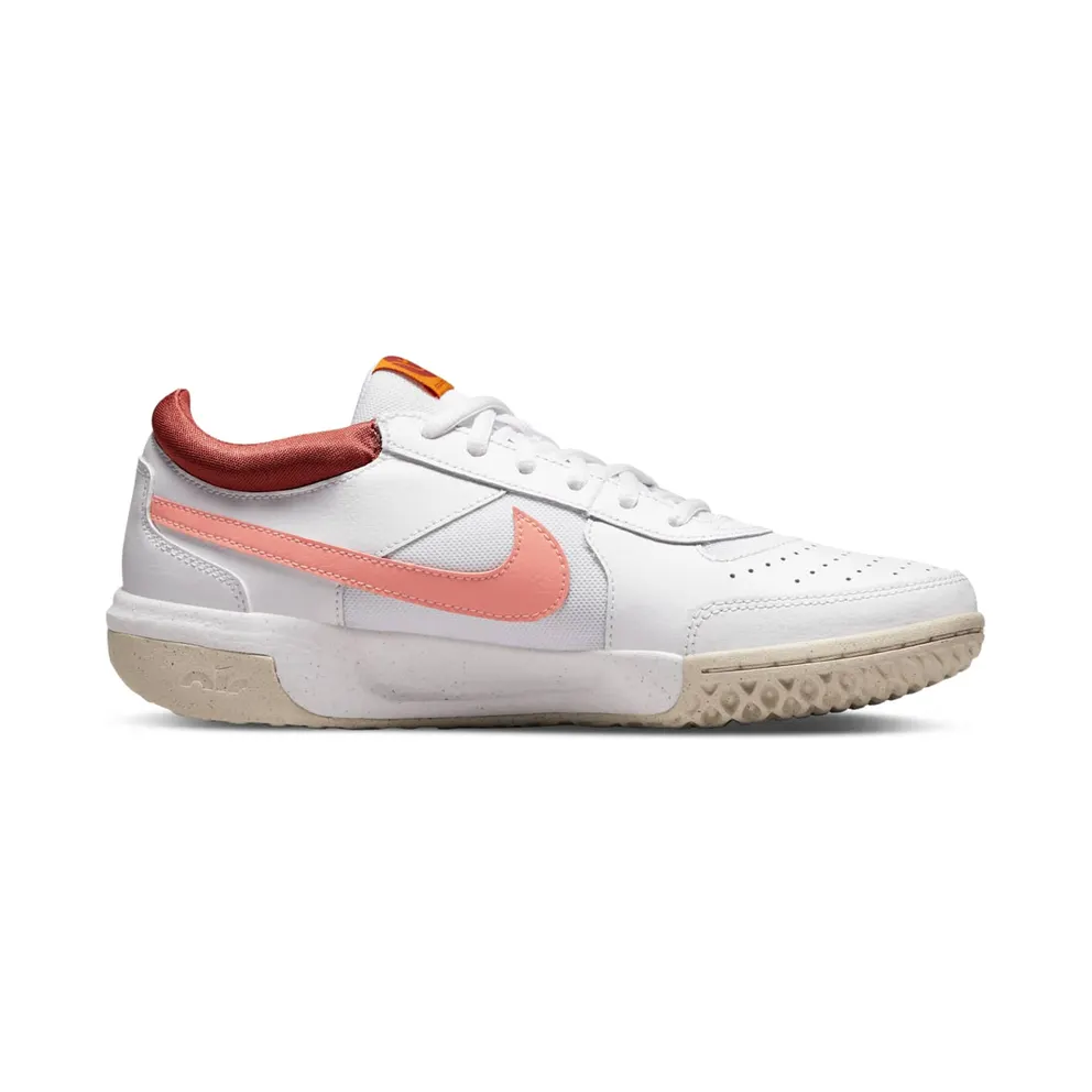 NikeCourt Zoom Lite 3 “White / Canyon Rust / Pearl White / Light Madder Root” (DH1042-116)