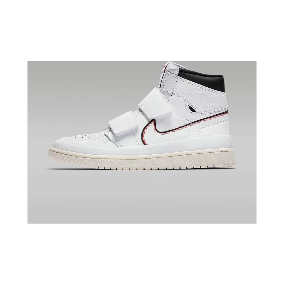 Jordan 1 Retro High Double Strap White Black Sail White/Black-Sail-White (AQ7924-101)