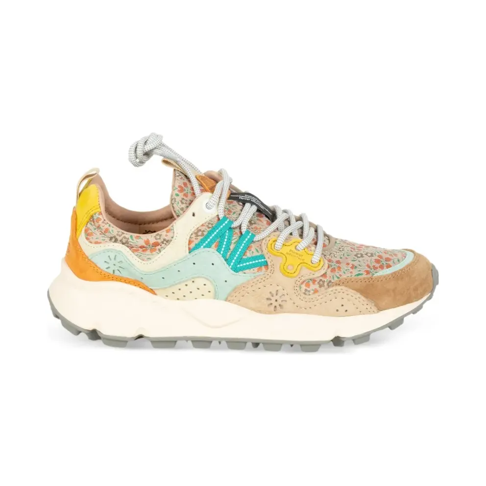 Flower with bloemenprint – Beige (YAMANO3671G60)