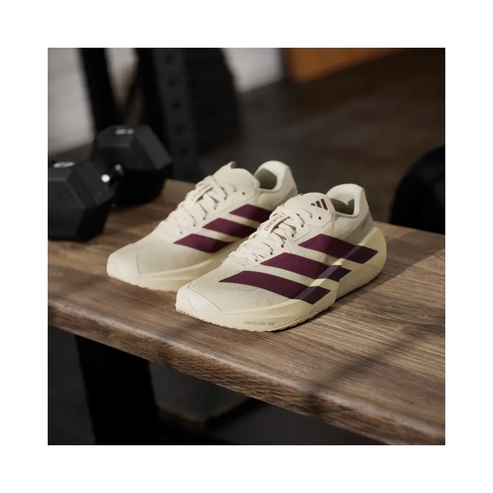 adidas Adizero Dropset Pro Warm Vanilla Maroon (LA3926)