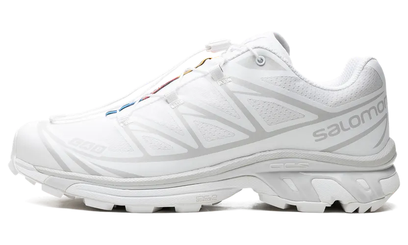 Salomon White XT-6 Sneakers (L41252900)