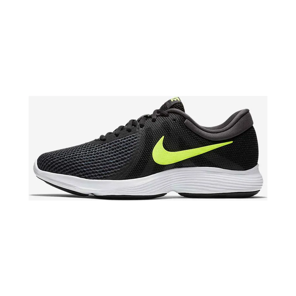 Nike Revolution 4 Black/Volt-Anthracite-White (908988-007)
