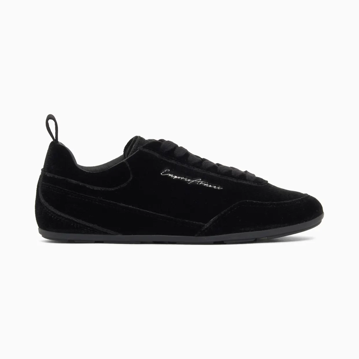 Armani Low-Top Sneakers With An Embroidered Side Logo (EW005078-AF14380-UC001)
