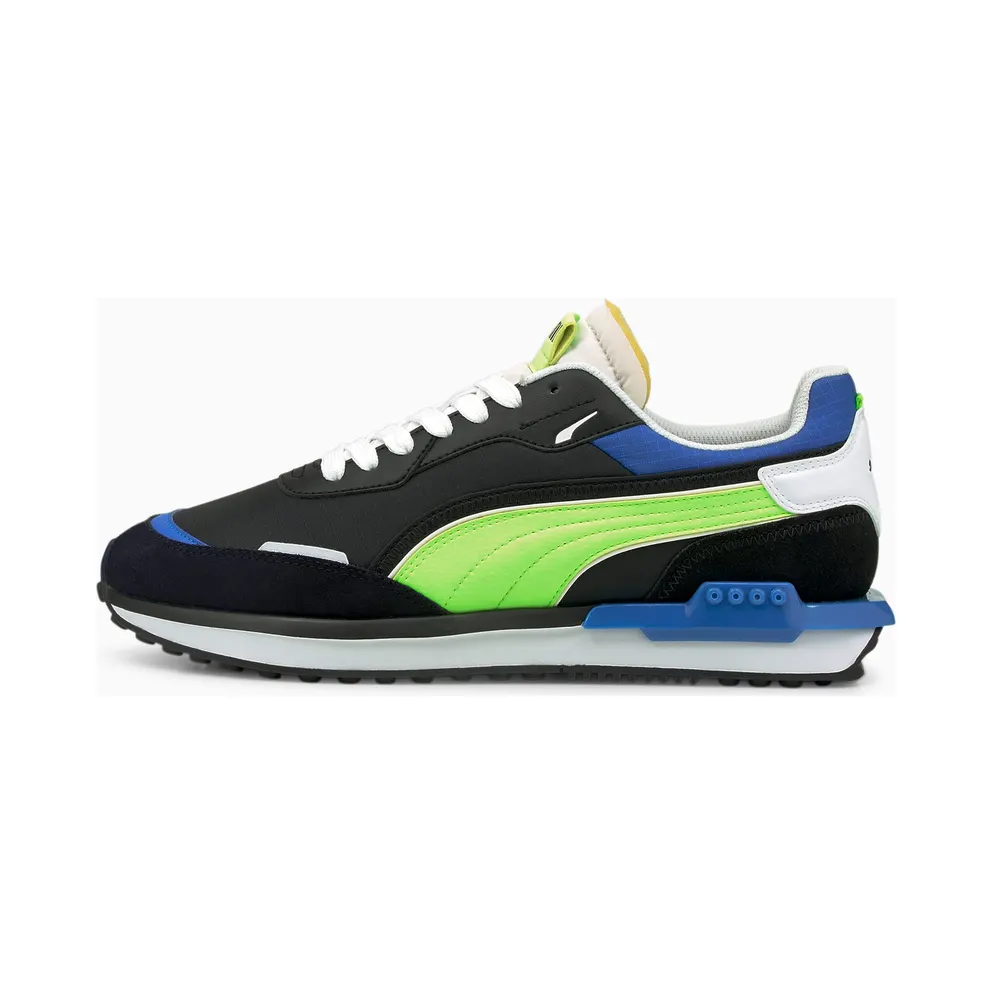 Puma City Rider Electric Black/Green (38204501)