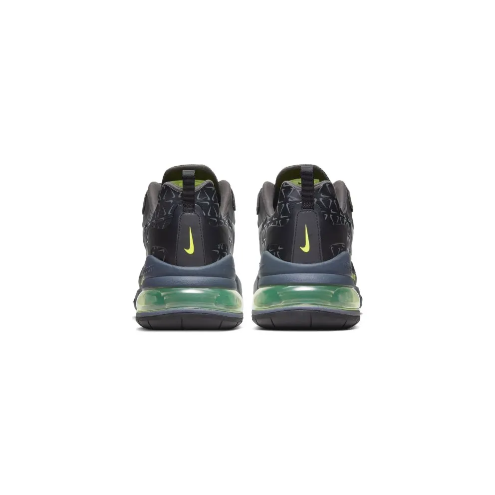 Nike Air Max 270 React Just Do It Pack Black Black/Wolf Grey-Green-Volt (CT2538-001)