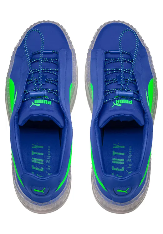 Puma Cleated Creeper Surf Rihanna Fenty Blue Green (W)