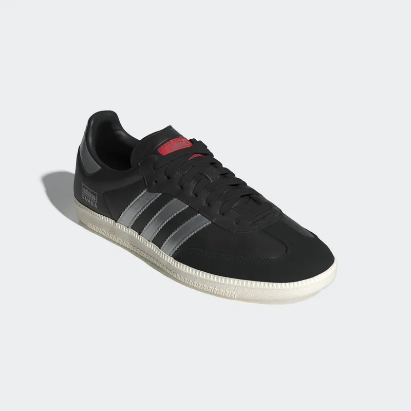 adidas Samba OG Core Black / Silver Metallic / Off White (IF1825)