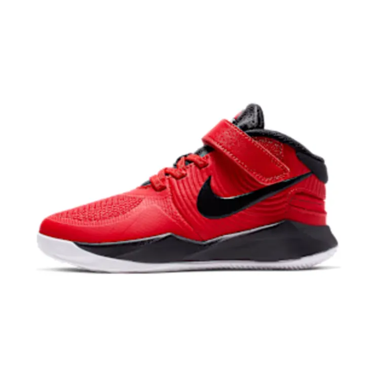 Nike Team Hustle D 9 FlyEase “University Red / Black” (BV2951-600)