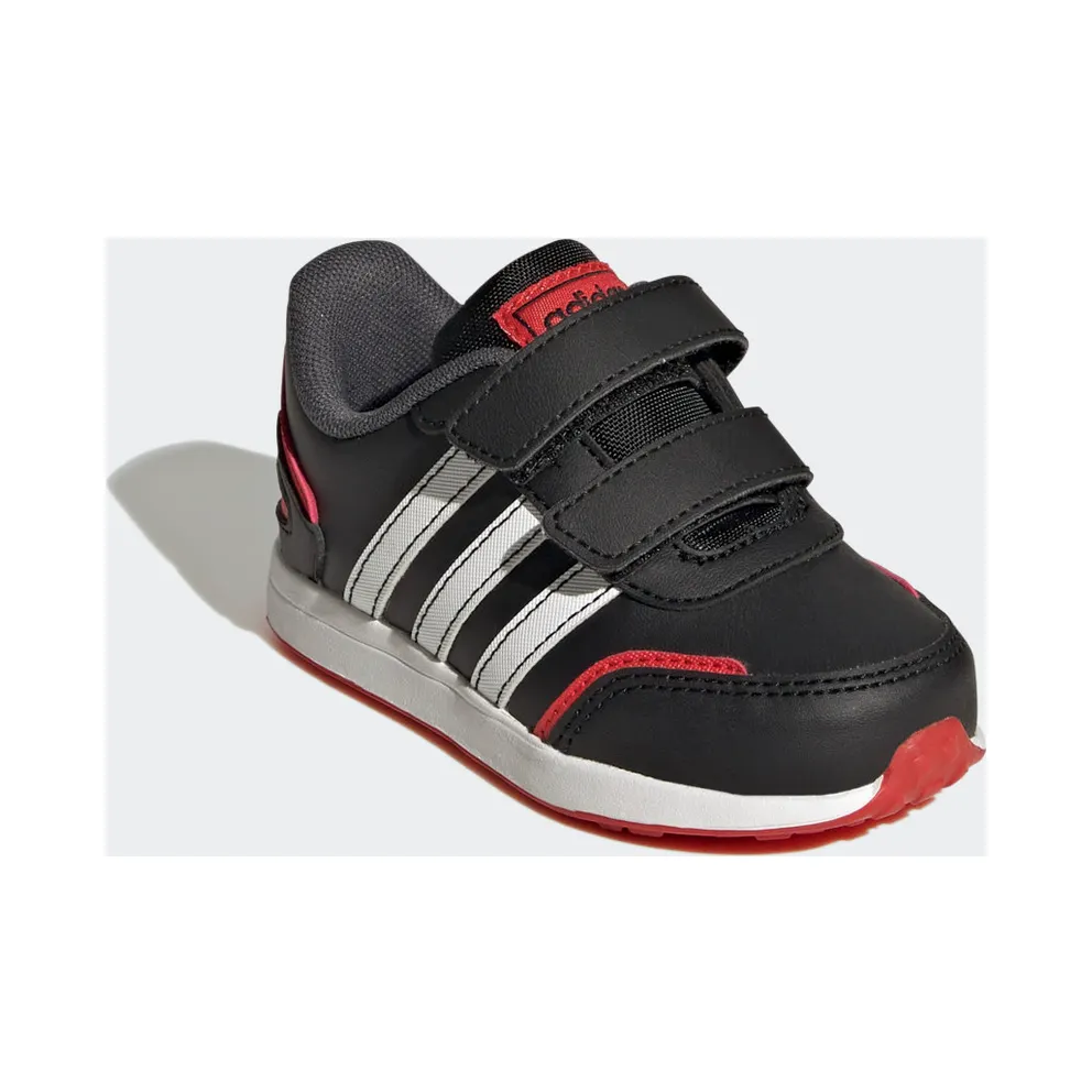 Adidas VS Switch 3 Lifestyle Running Hook and Loop Strap Core Black / Cloud White / Vivid Red (GW6607)
