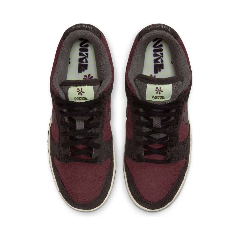Nike DUNK LO MNS “Fleece Pack Burgundy Crush” (DQ7579-600)