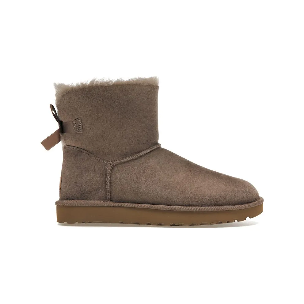 UGG Mini Bailey Bow II Boot Caribou (1016501-CRBO)