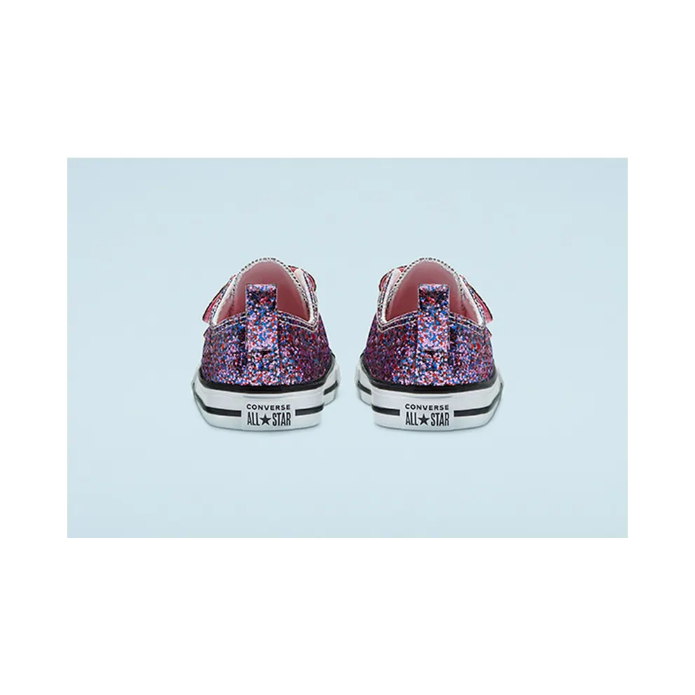 Converse Coated Glitter Easy-On Chuck Taylor All Star Low Top Bold Pink/white/black (770178C)