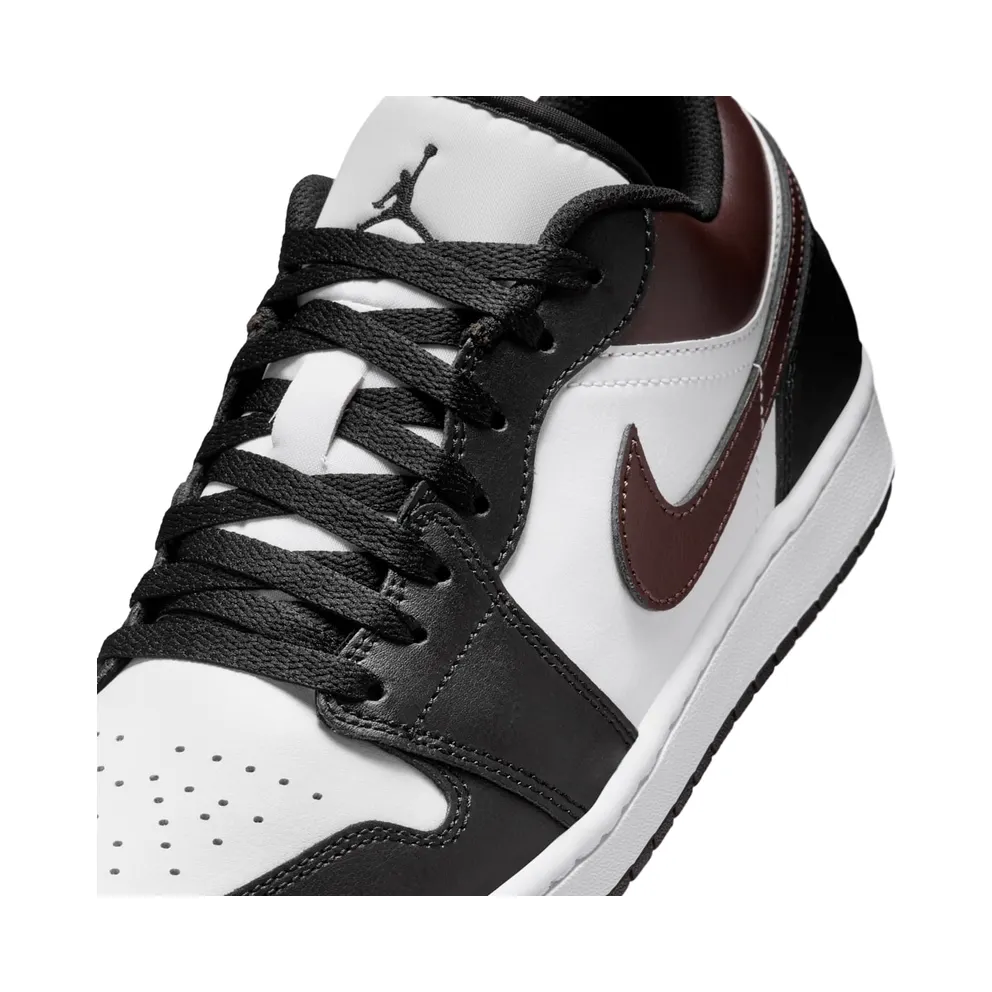 Air Jordan 1 Low White Black Brown (IO3393-010)