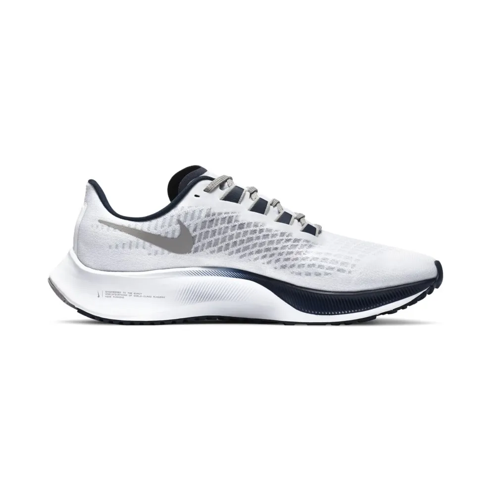 Nike Air Zoom Pegasus 37 Penn State White/Pure Platinum-Pewter Grey-College Navy (CZ5390-100)