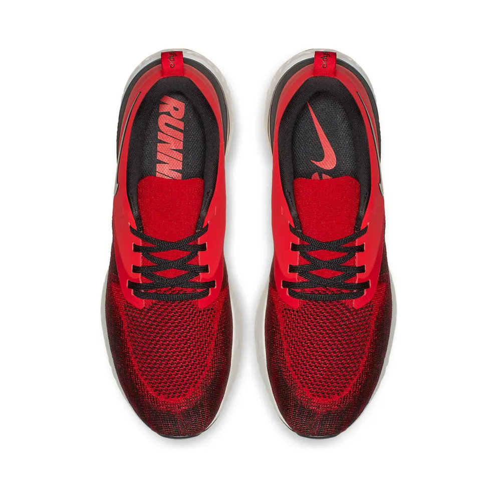 Nike Odyssey React Flyknit 2 Red Orbit Red Orbit Black Off White Metallic Gold (AH1015-600)