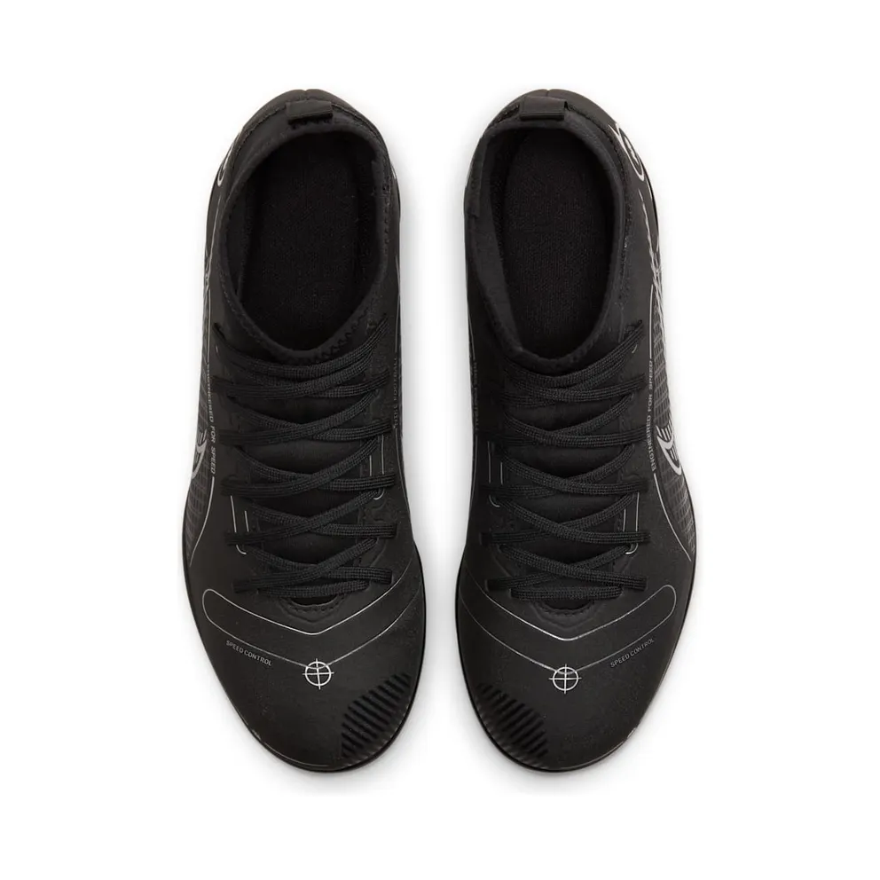 Nike Superfly 8 Club FG/MG Black Metallic Silver (DJ2894-007)