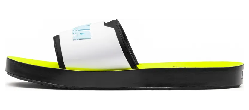 Puma Surf Slide Rihanna Fenty Black White Yellow (W)
